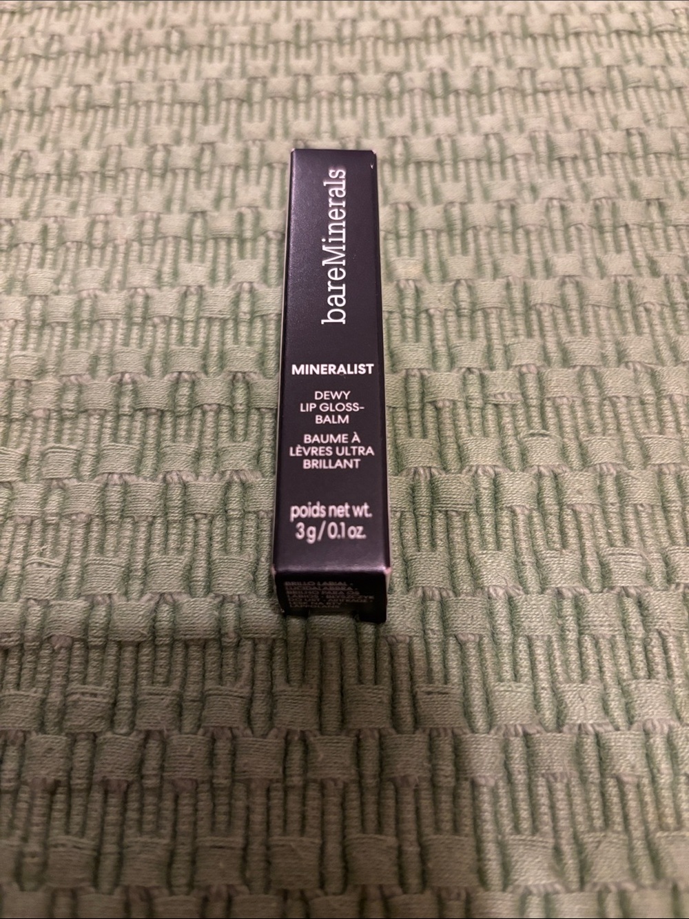 bareMinerals MINERALIST Dewy Lip Gloss Balm Soul Bare 0.1 oz NWT